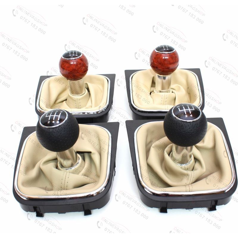 Nuca piele perforata S-line/mahon + manson VW Golf 5, Golf 6, Jetta